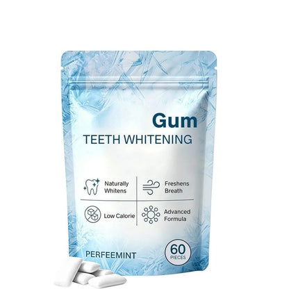 SmileRevive™ | Nano-Hydroxyapatite Whitening & Enamel Care Gum – 60 Pieces