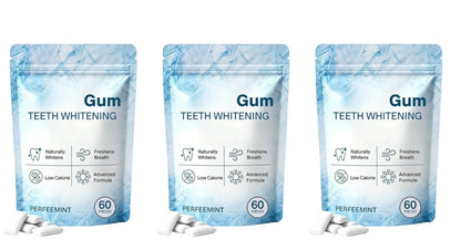 SmileRevive™ | Nano-Hydroxyapatite Whitening & Enamel Care Gum – 60 Pieces